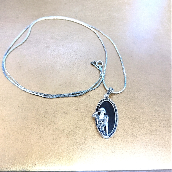 Vintage Art Deco Pendant - Picture 1 of 3